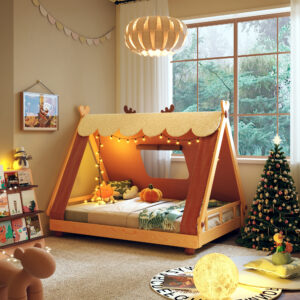 Cubby House Bed 001