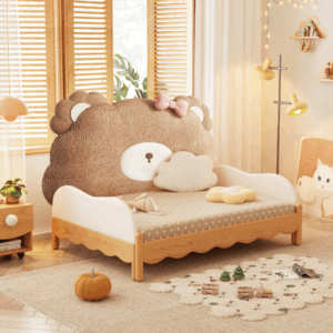 Teddy Toddler Extension Bed (Foldable Mattress Included)