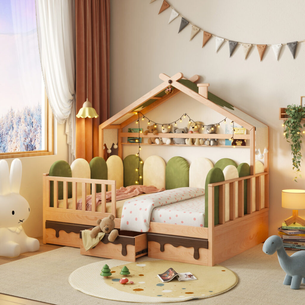 Forest Teepee Bed - kids furniture | kids bed