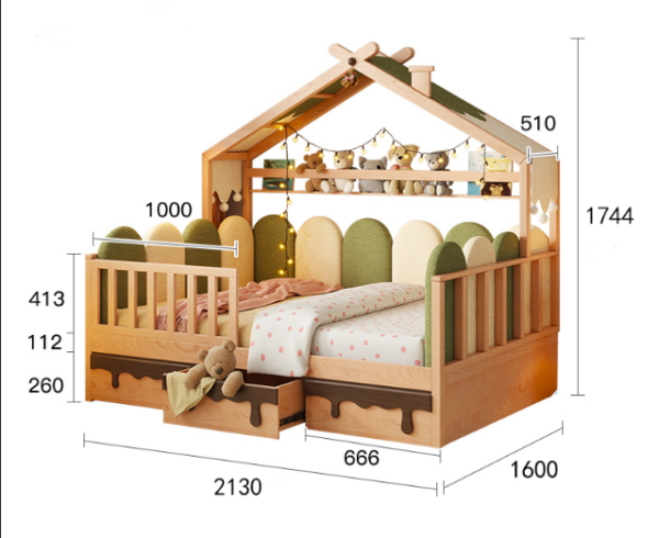 Forest Teepee Bed (Available in June) - Image 5